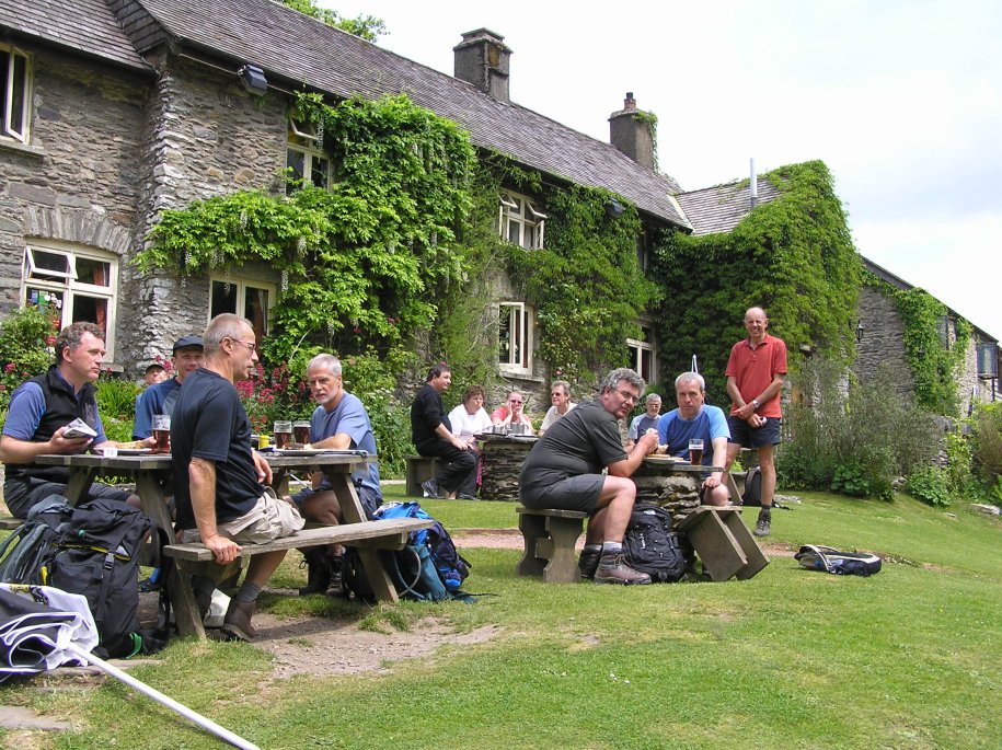Lunch at the Tarr farm Inn